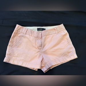 2 for 1! Light pink and white Jcrew chino shorts